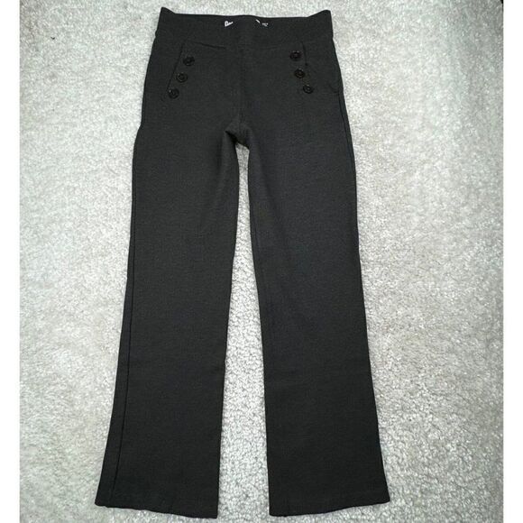 Betabrand 6 Button Yoga Dress Pant Charcoal Gray Small Petite - Picture 2 of 9